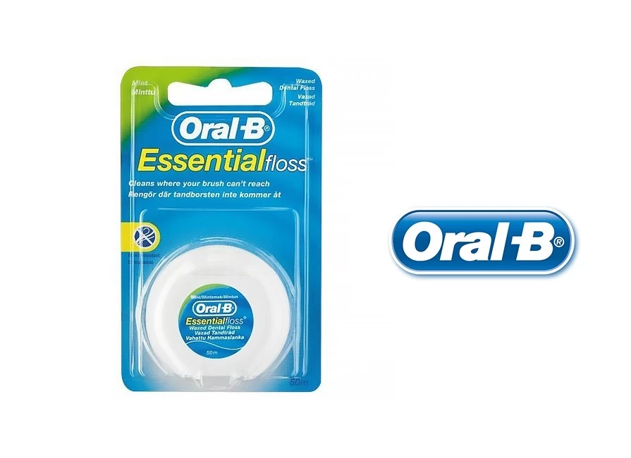 نخ دندان اورال بی OralB مدل Essential flossحجم 50 میل