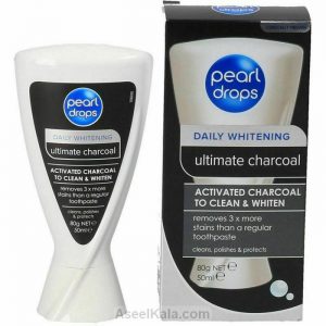 مشخصات ، قیمت و خرید خمیر دندان سفید کننده پرل دراپس Pearl Drops مدل Ultimate Charcoal