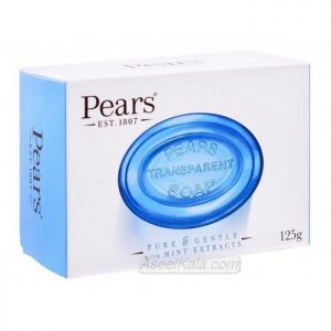 صابون شفاف کننده پیرز Pears مدل Mint Extract وزن 125 گرم