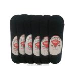 جوراب زنانه کالج مشکی سعید Saeed بسته 6 عددی