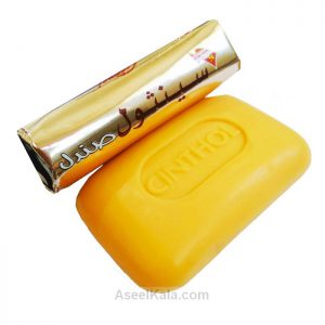 مشخصات ف قیمت و خرید صابون زردچوبه سینثول Cinthol مدل صندل وزن 125 گرم