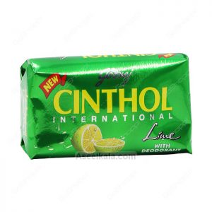 مشخصات ، قیمت و خرید صابون لیمویی سینثول Cinthol ضد لک و شفاف کننده 125 گرم