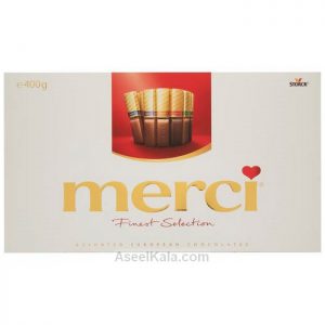مشخصات ، قیمت و خرید شکلات مرسی Merci با طعم های مختلف وزن 400 گرم