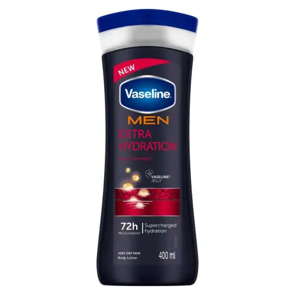 لوسیون بدن وازلین Vaseline مدل EXTRA HYDRATION حجم 400 میل