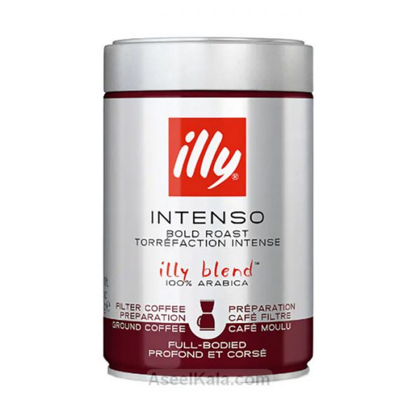 مشخصات ، قیمت و خرید قهوه آسیاب شده ایلی illy مدل Intenso مناسب دستگاه