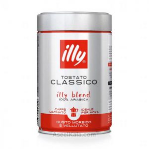 مشخصات ، قیمت و خرید قهوه آسیاب شده ایلی illy مدل Classico مناسب موکاپات