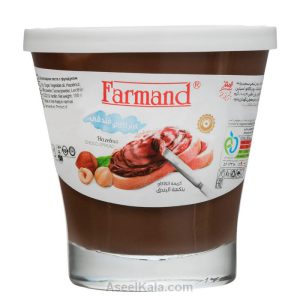 مشخصات ، قیمت و خرید کرم کاکائو فرمند Farmand فندقی وزن 100 گرم