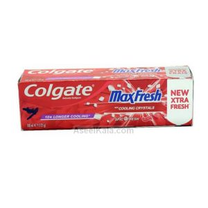 مشخصات ، قیمت و خرید خمیر دندان کلگیت Colgate مدل MAX FRESH حجم 100 میل