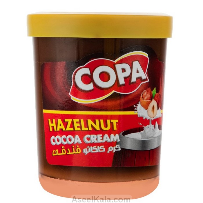 مشخصات ، قیمت و خرید کرم کاکائو کوپا Copa فندقی وزن 220 گرم