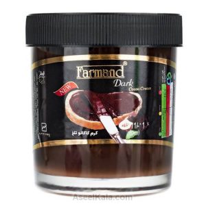 مشخصات ، قیمت و خرید کرم کاکائو فرمند Farmand تلخ وزن 200 گرم