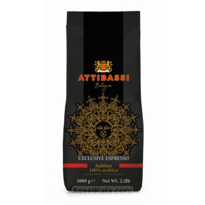مشخصات ، قیمت و خرید قهوه دانه آتیباسی Attibassi مدل %100 عربیکا وزن 1 کیلوگرم