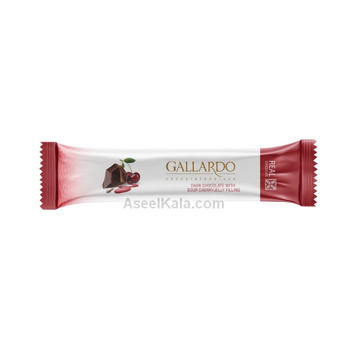 مشخصات ، قیمت و خرید شکلات فرمند Farmand تلخ گالاردو با طعم آلبالو وزن 25 گرم