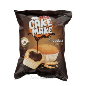 مشخصات ، قیمت و خرید کیک کیک میک Cake Make وانیلی با کرم شکلاتی وزن 52 گرم