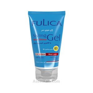 مشخصات ، قیمت و خرید ژل موی سر فولیکا Fulica براق کننده مدل Wet Shine حجم 150 میل