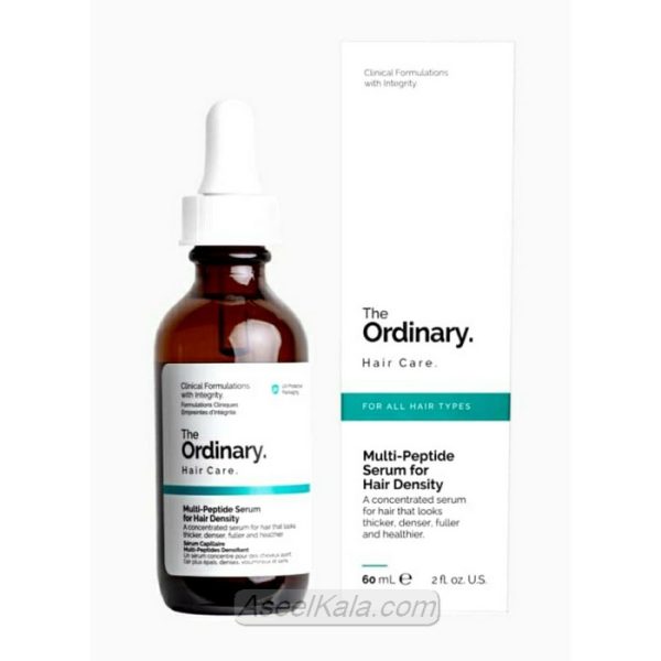 سرم موی مولتی پپتید اوردینری Ordinary Multi Peptide ضخیم و متراکم کننده حجم 60 میل