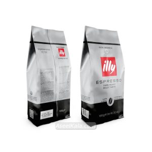 قیمت، خرید و انواع دان یا دانه قهوه ایلی اسپرسو دارک رست Illy Espresso Dark Roast اصل یک 1 کیلویی