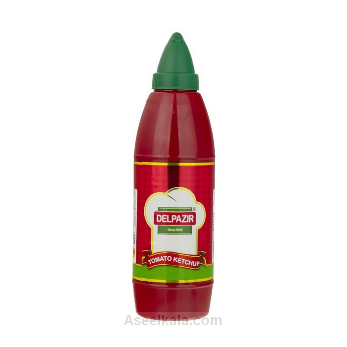 قیمت و خرید سس کچاپ دلپذیر Delpazir گوجه فرنگی وزن 709 گرم