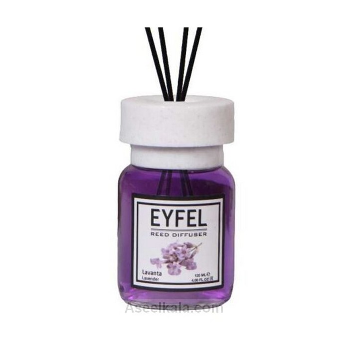 قیمت ، خرید و نحوه استفاده خوشبوکننده هوا ایفل اسطوخودوس اصل Eyfel Lavender حجم 120 میل
