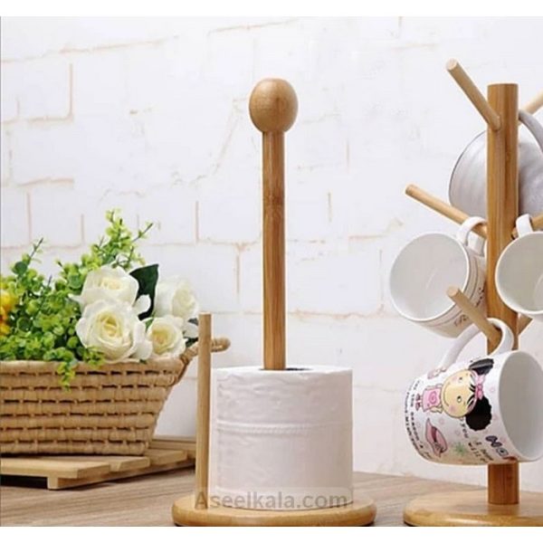 Bamboo napkin stand1