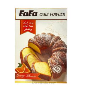 مشخصات،قیمت و خرید پودر کیک فافا Fafa با طعم پرتقال وزن 500 گرم