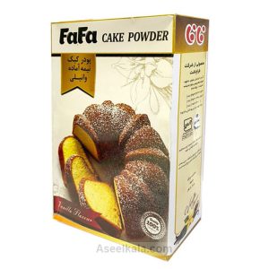 مشخصات،قیمت و خرید پودر کیک فافا Fafa با طعم وانیل وزن 500 گرم