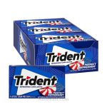 آدامس تریدنت نعنا تند و آبنبات بسته ای 12 عددی - TRIDENT