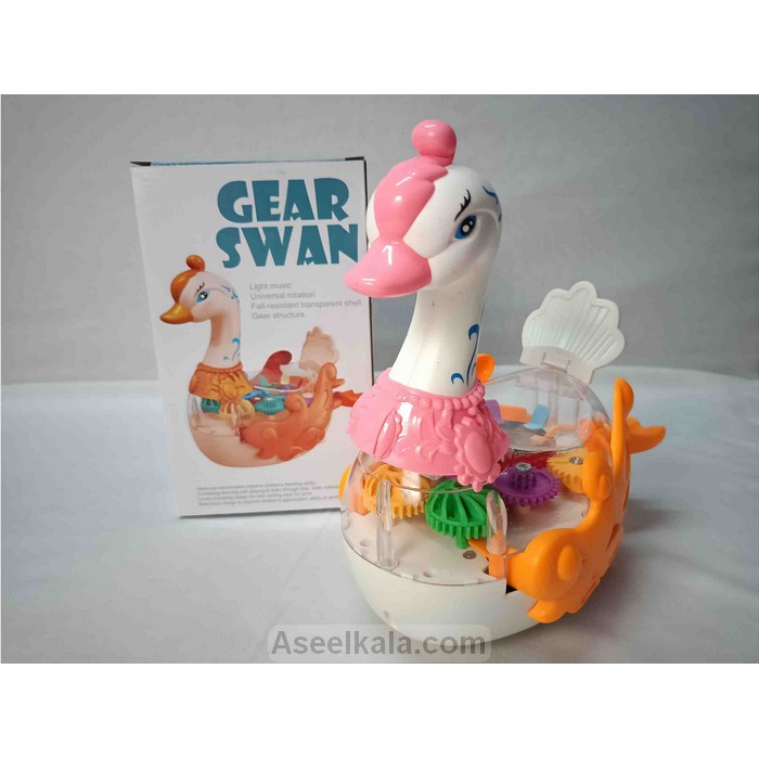 مشخصات،قیمت و خرید اسباب بازی قو موزیکال چرخ دنده ای Gear Swan