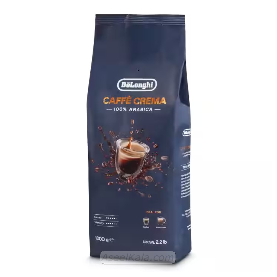 قیمت و خرید قهوه دلونگی کافه کرما 100% عربیکا 1 کیلویی