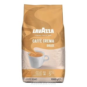 مشخصات،قیمت و خرید قهوه لاوازا کافه کرما دلچه Lavazza دانه وزن 1 کیلویی