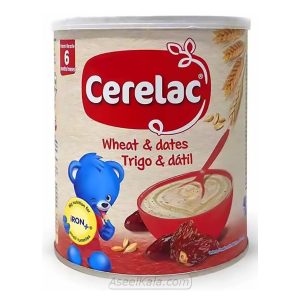 سرلاک گندم و خرما نستله Nestle Cerelac قوطی 400 گرم