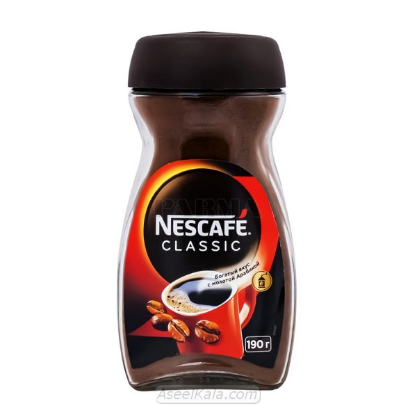 قهوه فوری نسکافه کلاسیک Nescafe Classic پودری 190 گرم