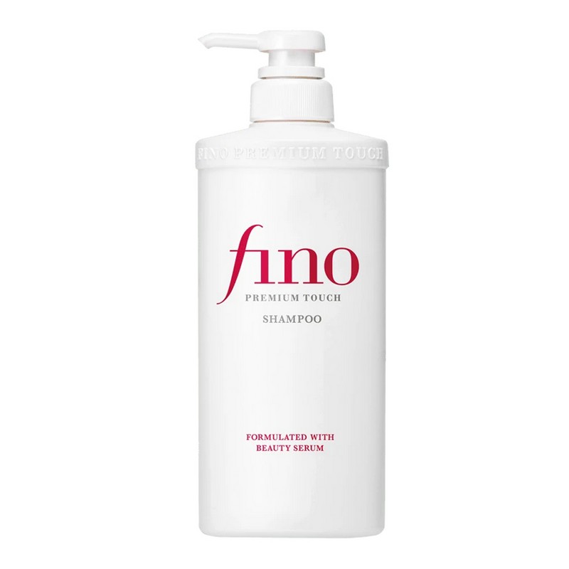 Fino Premium Tiuch SHampoo SHiseido 550 ML شامپو فینو Fino پریمیوم تاچ شیسیدو حجم 550 میل