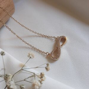 Xuping Infinitely Jeweled Necklace